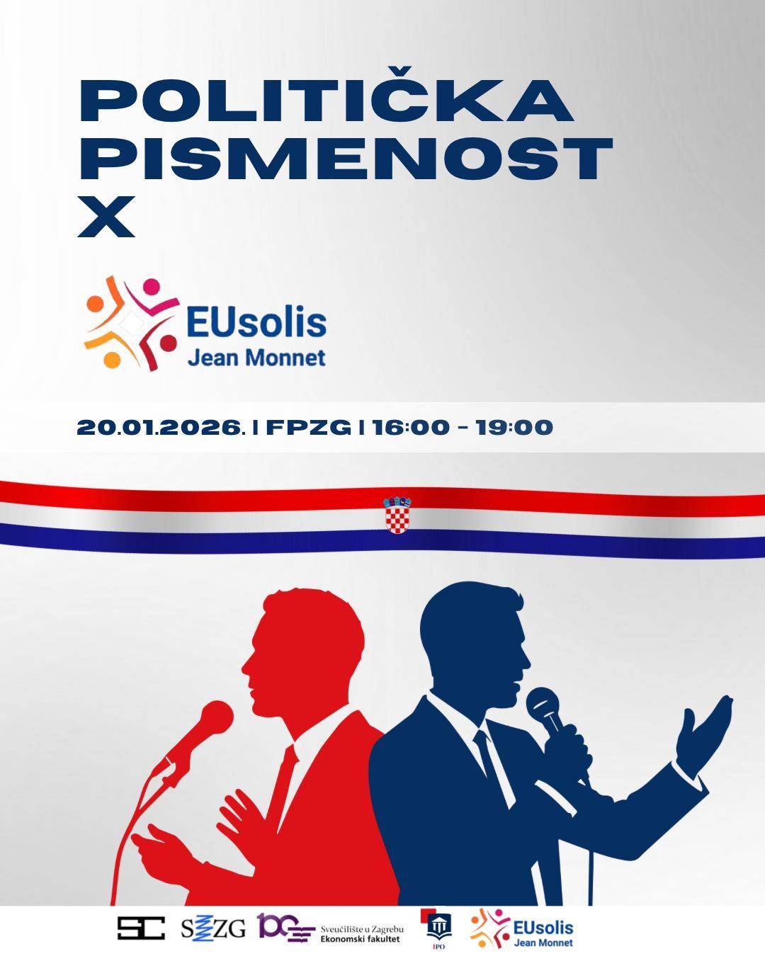 Politička pismenost x EUsolis 2.0 Jean Monnet - Projekt edukacije mladih o političkim pravima